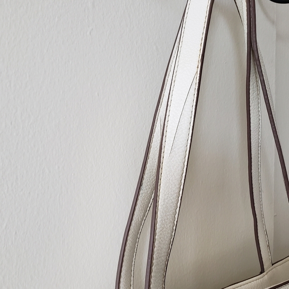 3/$20 Nicole By Nicole Miller White Harper Tote Bag - Picture 3 of 11